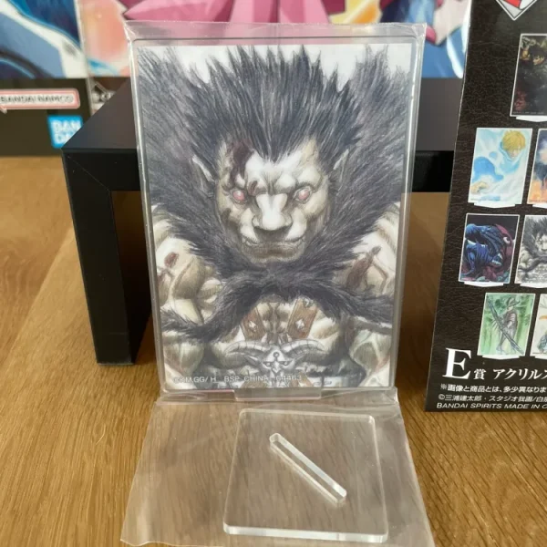 Berserk – Stand acrylique Zodd Ichiban Kuji The Black Swordsman Who Defies Fate 10 cm