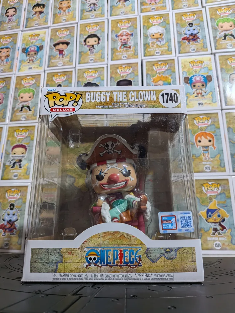 Funko Pop! Deluxe One Piece #1740 - Buggy The Clown (Fall Convention 2024 Limited Edition)