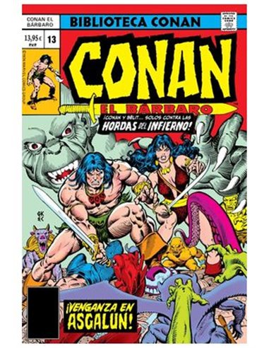 BIBLIOTECA CONAN. CONAN EL BARBARO 13