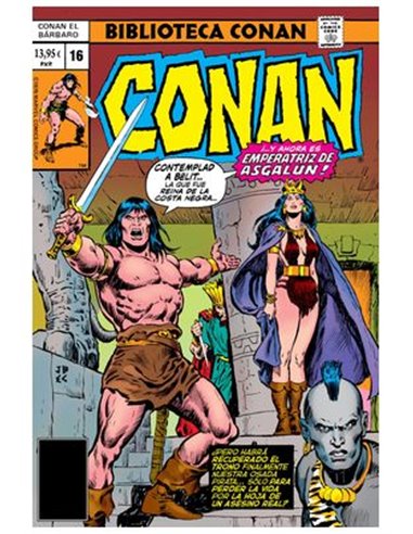 BIBLIOTECA CONAN. CONAN EL BARBARO 16 1978-79