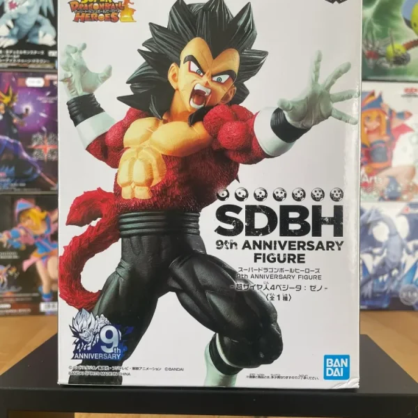 Super Dragon Ball Heroes - Banpresto - Figurine 9th Anniversary Vegeta Xeno SSJ4