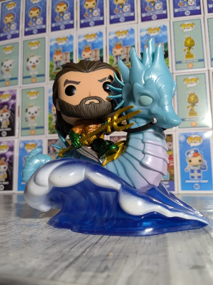 Funko pop Heroes #295 - Aquaman and Storm (Damaged Box/Opened)