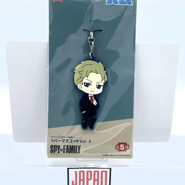 Spy x Family - Straps / Porte clés Caoutchouc Loid Forger