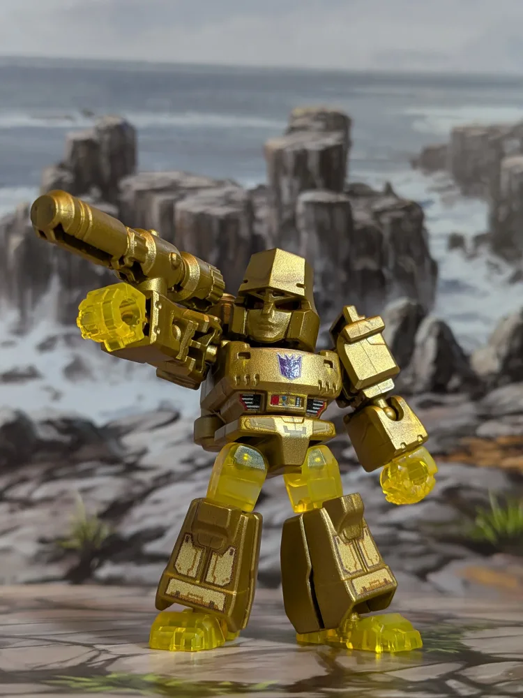Blokees - Transformers Heavy Metal War (DV03) - Brilliant Megatron (~4-6cm)