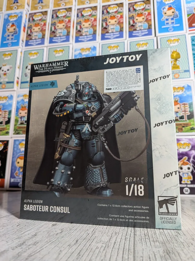 JoyToy Warhammer The Horus Heresy - Alpha Legion Saboteur Consul (12,6cm)