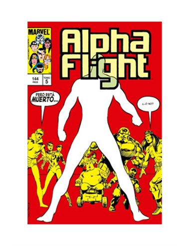 BIBLIOTECA ALPHA FLIGHT 05. 1985: ALPHA FLIGHT 25-29, SECRET WARS II 4 USA