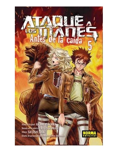ATAQUE A LOS TITANES 5 ANTES DE LA CAIDA