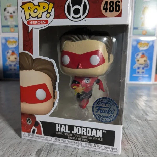 Funko pop Heroes #486 - Hal Jordan (Damaged Box)