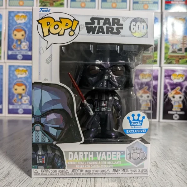 Funko pop Star Wars Disney 100 #600 - Darth Vader (Facet)